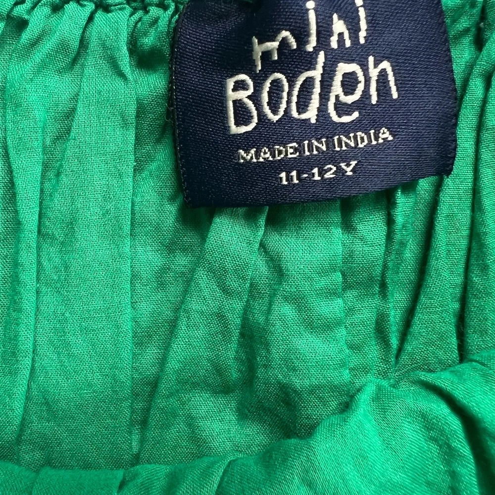 Mini Boden Green Skirt with Colorful Sequins Girls Size 11-12Y - Picture 3 of 3
